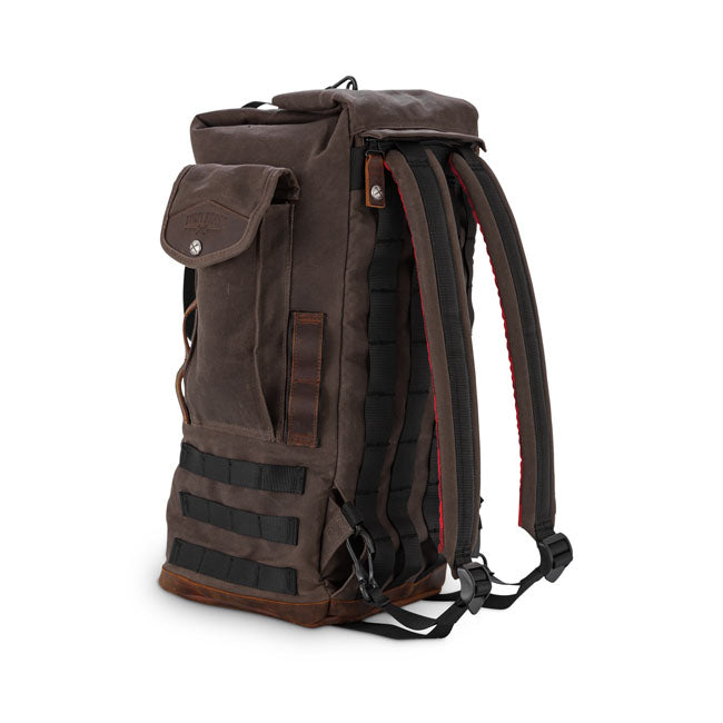 Burly Voyager sissy bar backpack