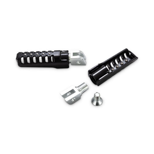 Burly, Razorback passenger foot pegs. Black