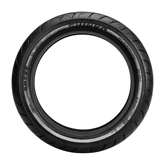 Shinko 777 front tire 100/90-19 (61H) RT Reflector