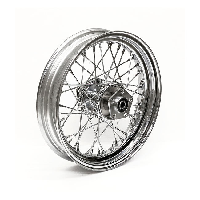3.00 x 16 rear wheel 40 spokes