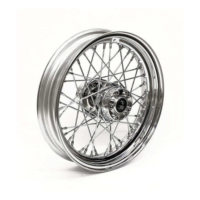 3.00 x 16 rear wheel 40 spokes