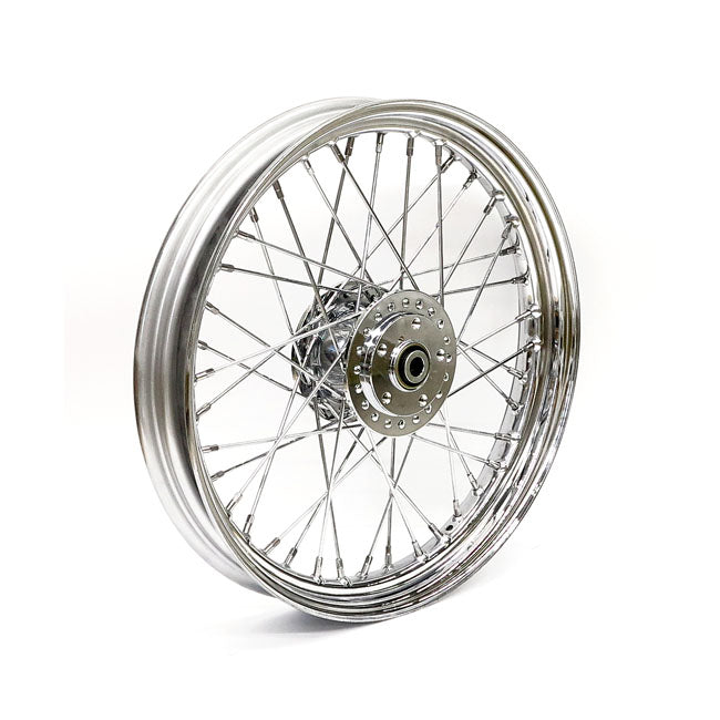 2.50 x 19 front wheel 40 spokes