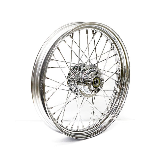 2.50 x 19 front wheel 40 spokes