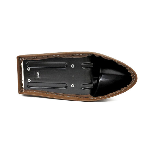 C-Racer, FC Classic solo seat. Short cowl. Dark brown