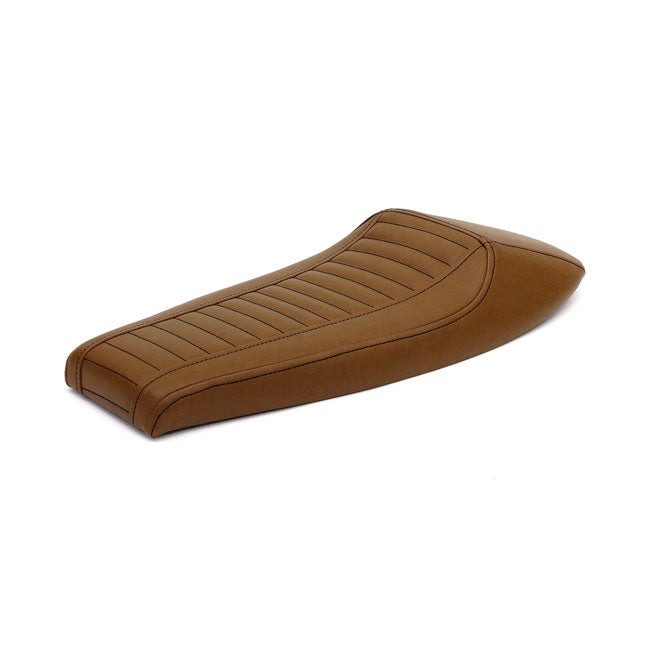 C-Racer, Flat Racer SCR4FC seat fully covered. Dark brown