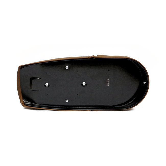 C-Racer, Multiseat Café Racer - Scrambler seat. Dark brown