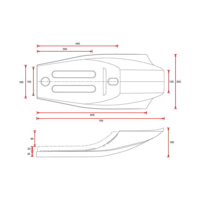 C-Racer, Flat Racer SCR14 seat. Dark brown