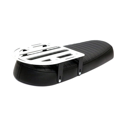 C-Racer, Fat Scramsadle scrambler seat. With rack. Black