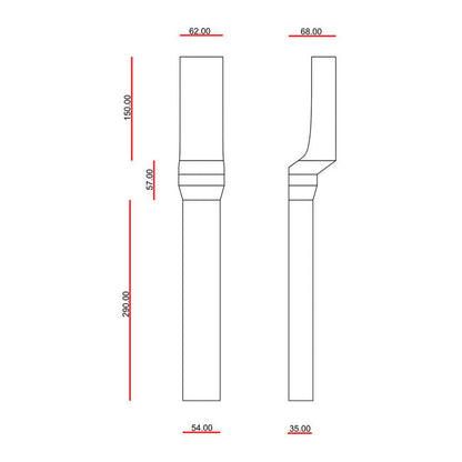 C-Racer Universal fork guards No2