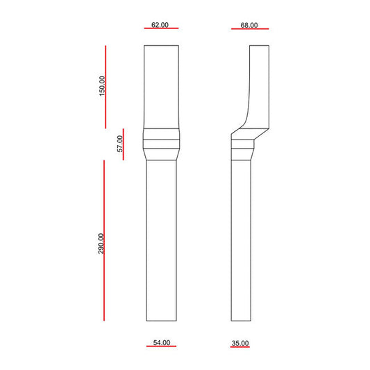 C-Racer Universal fork guards No2
