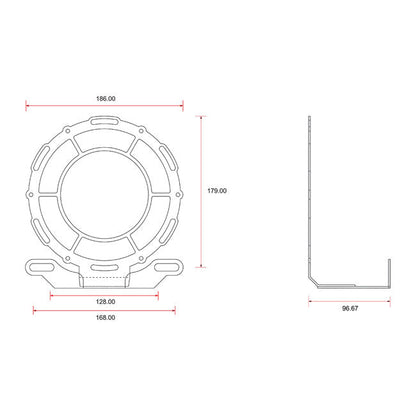 C-Racer universal headlight grill & lens kit No1