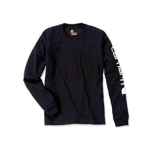 Carhartt Sleeve logo long sleeve black