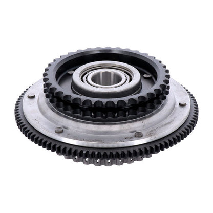 Clutch shell with sprocket