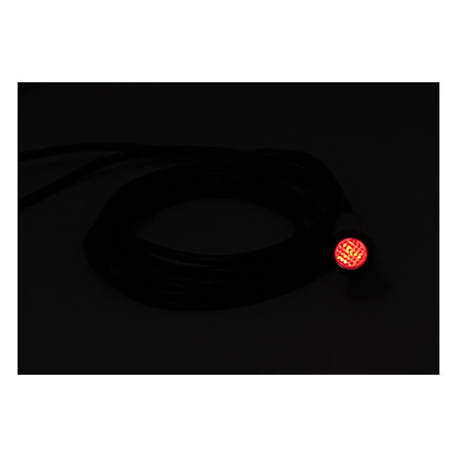 3/8 indicator light Red, no symbol
