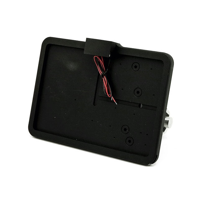 CPV, ''slide-in'' license plate bracket Side mount