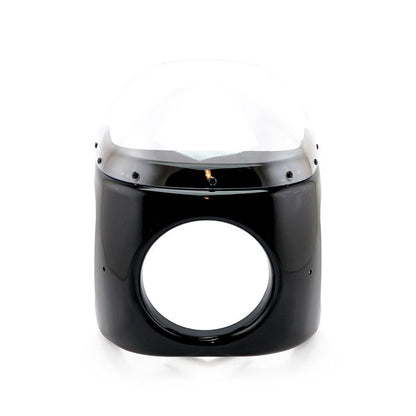 Mid-size headlamp fairing for side-mount 7" headlamps