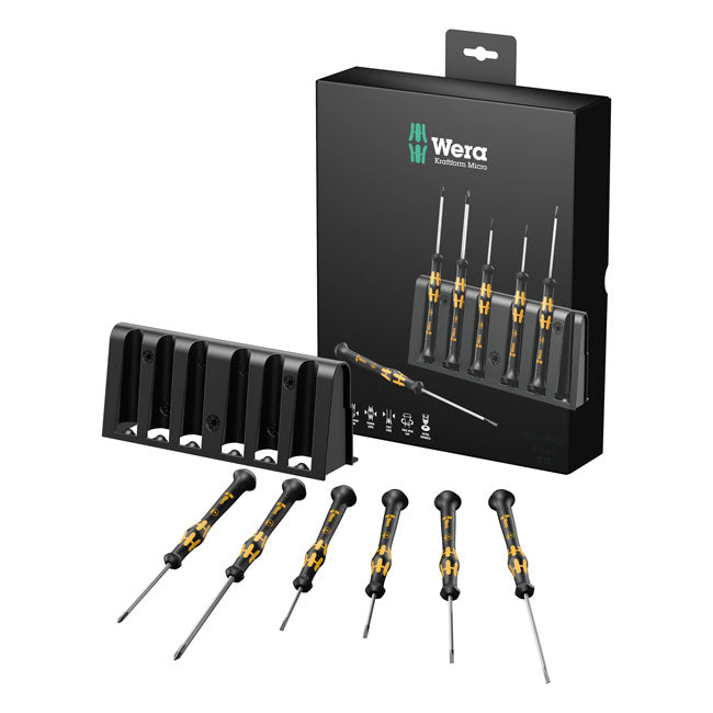 Wera ESD safe screwdriver set for electronic applications