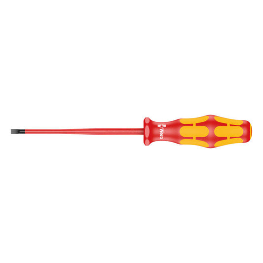Wera screwdriver VDE Insulated for Slotted screws