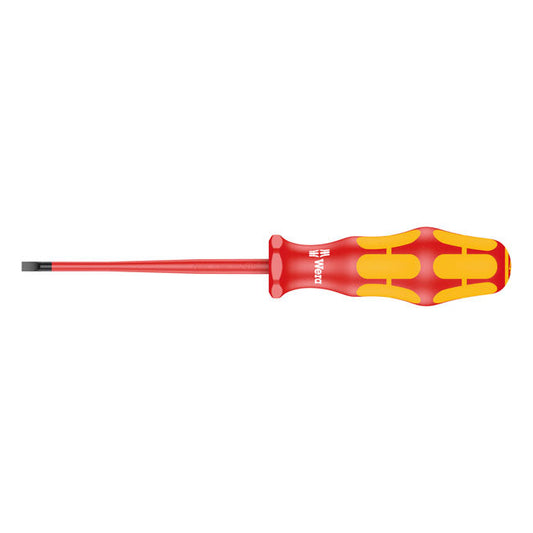 Wera screwdriver VDE Insulated for Slotted screws