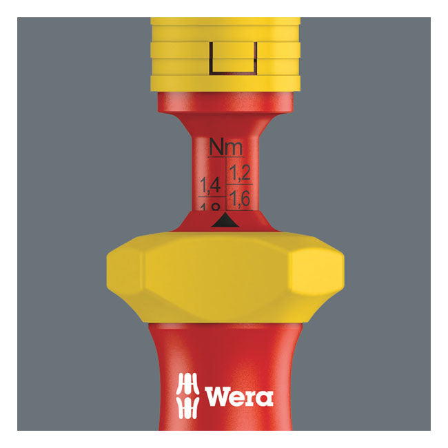 Wera adjustable torque handle VDE Kraftform