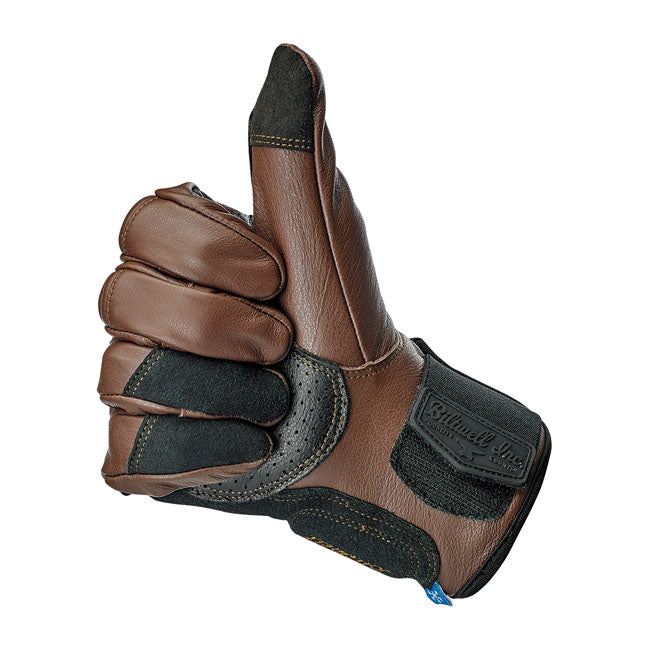 Biltwell Belden gloves chocolate/black