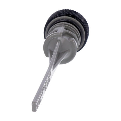 Oil tank fill plug dipstick assembly motor oil