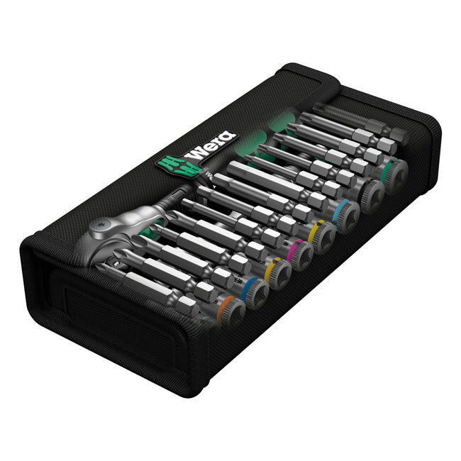 Wera Zyklop ratchet kit 28 pcs. 1/4" drive Metric sizes
