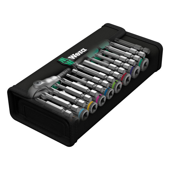 Wera Zyklop ratchet kit 28 pcs. 1/4" drive US Sizes