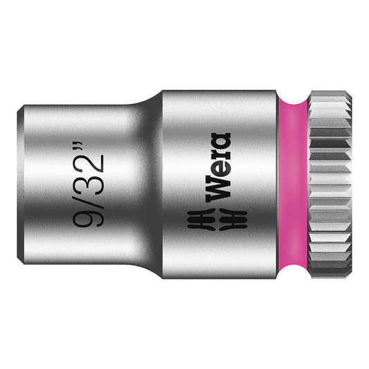 Wera Zyklop 1/4" socket - US sizes 9/32"