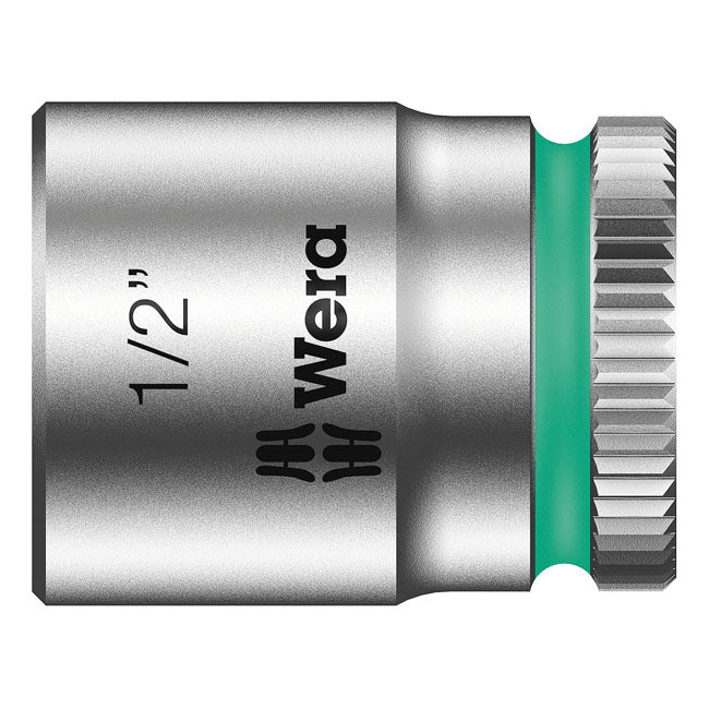 Wera Zyklop 1/4" socket - US sizes 1/2"