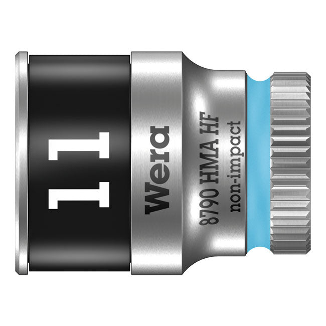 Wera Zyklop 1/4" socket with holding function - Metric 11.0