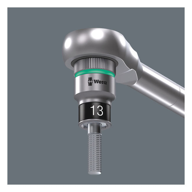 Wera Zyklop 1/4" socket with holding function - Metric 14.0