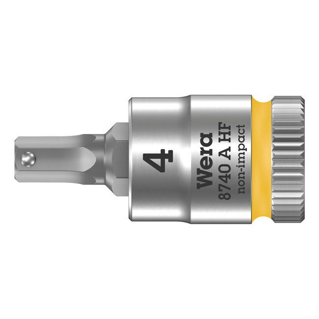 Wera Zyklop 1/4" Hex socket bit w/ holding function - Metric
