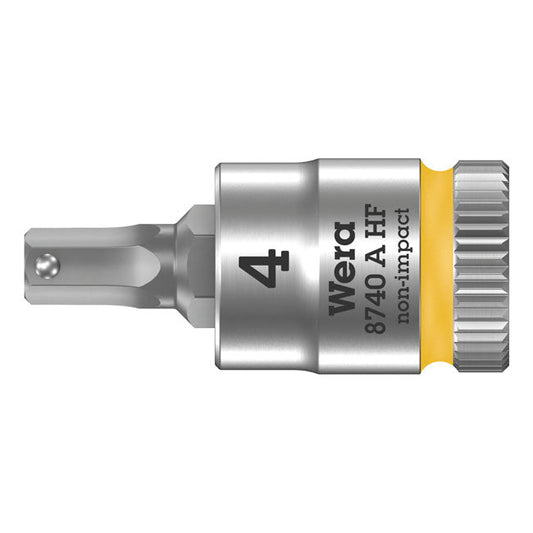 Wera Zyklop 1/4" Hex socket bit w/ holding function - Metric