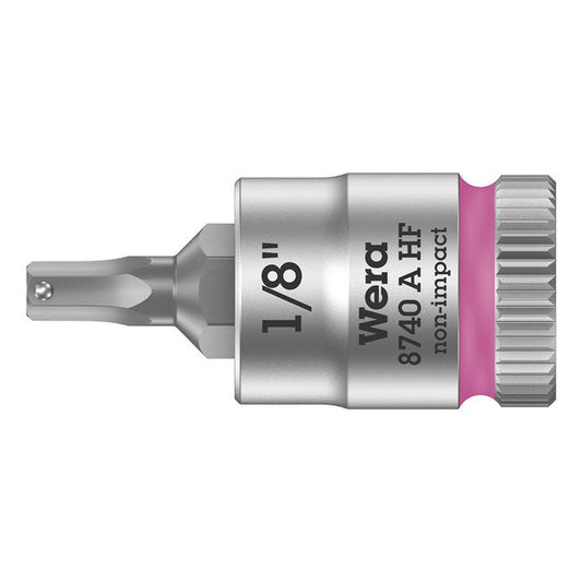Wera Zyklop 1/4" Hex socket bit w/ holding function US sizes