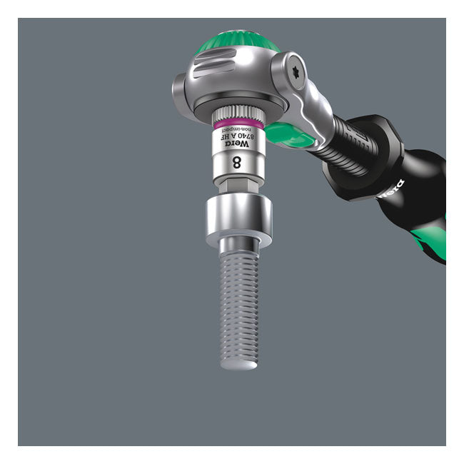 Wera Zyklop 1/4" Hex socket bit w/ holding function US sizes