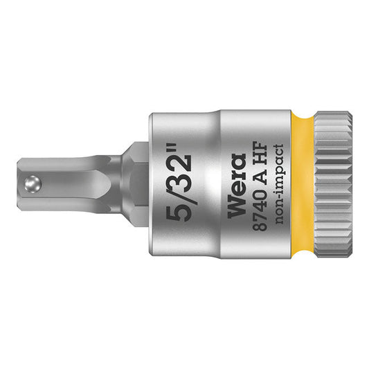 Wera Zyklop 1/4" Hex socket bit w/ holding function US sizes