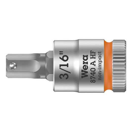 Wera Zyklop 1/4" Hex socket bit w/ holding function US sizes