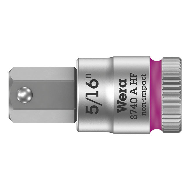 Wera Zyklop 1/4" Hex socket bit w/ holding function US sizes