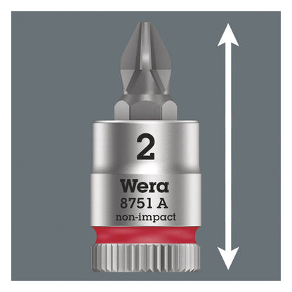 Wera Zyklop 1/4" Phillips socket bit