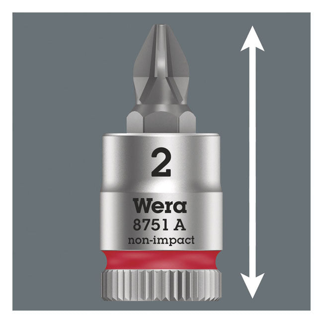 Wera Zyklop 1/4" Phillips socket bit