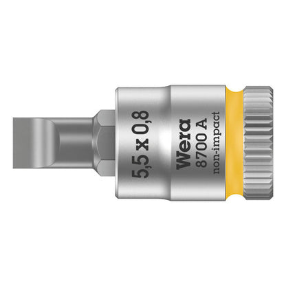 Wera Zyklop 1/4" Slotted socket bit