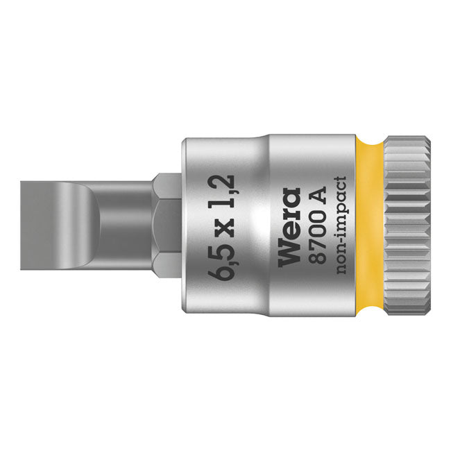 Wera Zyklop 1/4" Slotted socket bit