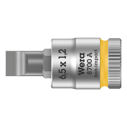 Wera Zyklop 1/4" Slotted socket bit