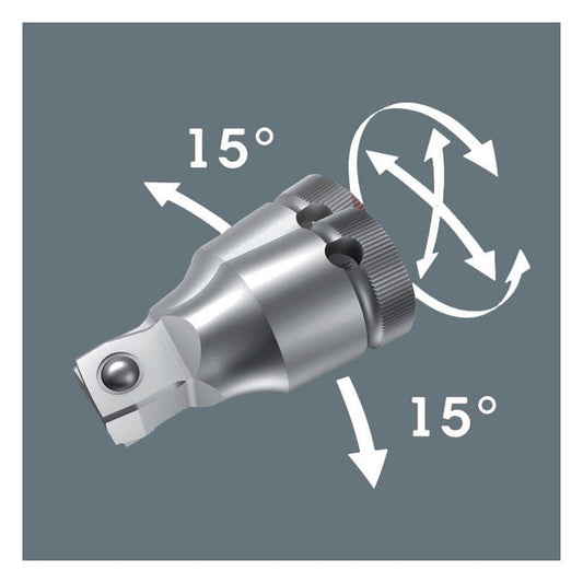 Wera Zyklop 1/4" wobble extension