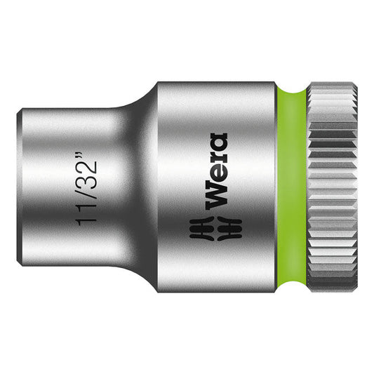 Wera Zyklop 3/8" socket - US sizes 11/32"