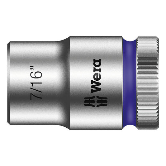Wera Zyklop 3/8" socket - US sizes 7/16"