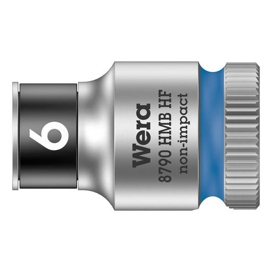 Wera Zyklop 3/8" socket with holding function - Metric 6.0