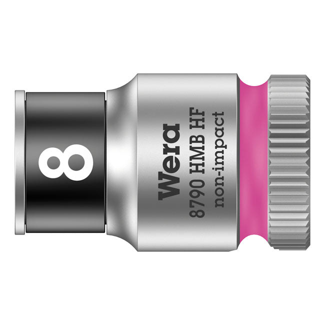 Wera Zyklop 3/8" socket with holding function - Metric 8.0