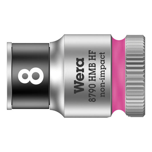 Wera Zyklop 3/8" socket with holding function - Metric 8.0
